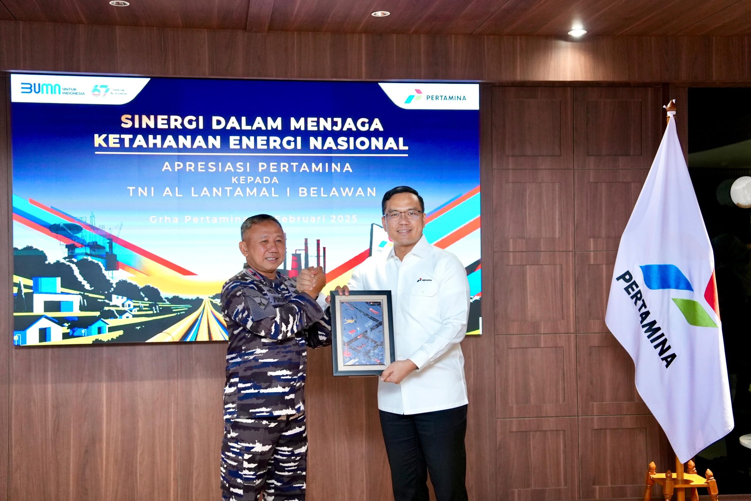 Berhasil Ungkap Pencurian Avtur, Pertamina : Selain Beri Apresiasi, Lantamal 1 Belawan Laksanakan Astacita ke – 2 Program Presiden Prabowo