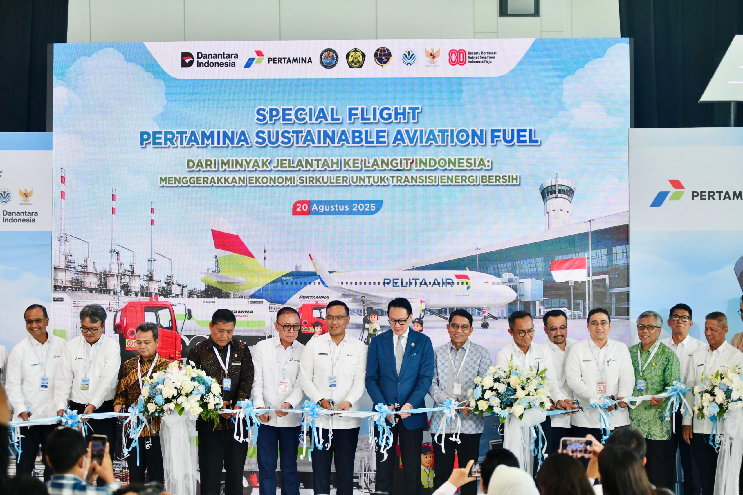 Dukungan Pemerintah untuk Pertamina Kembangkan  SAF dari Minyak Jelantah