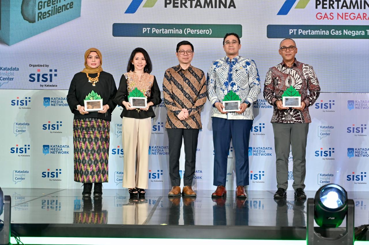 Berdampak Positif Pada Lingkungan, Pertamina Raih Penghargaan Katadata ESG Index Awards 2025