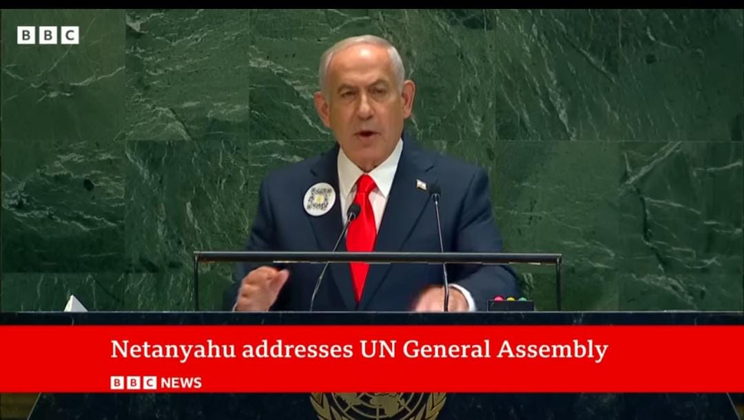 PM Israel, Netanyahu Singgung Presiden Indonesia, Prabowo dalam Pidatonya di Sidang Umum PBB