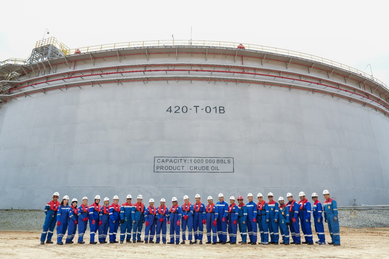 Tangki Raksasa Lawe-Lawe, Terbesar di Asia Tenggara Menjadi Ikon Baru Ketahanan Energi Indonesia