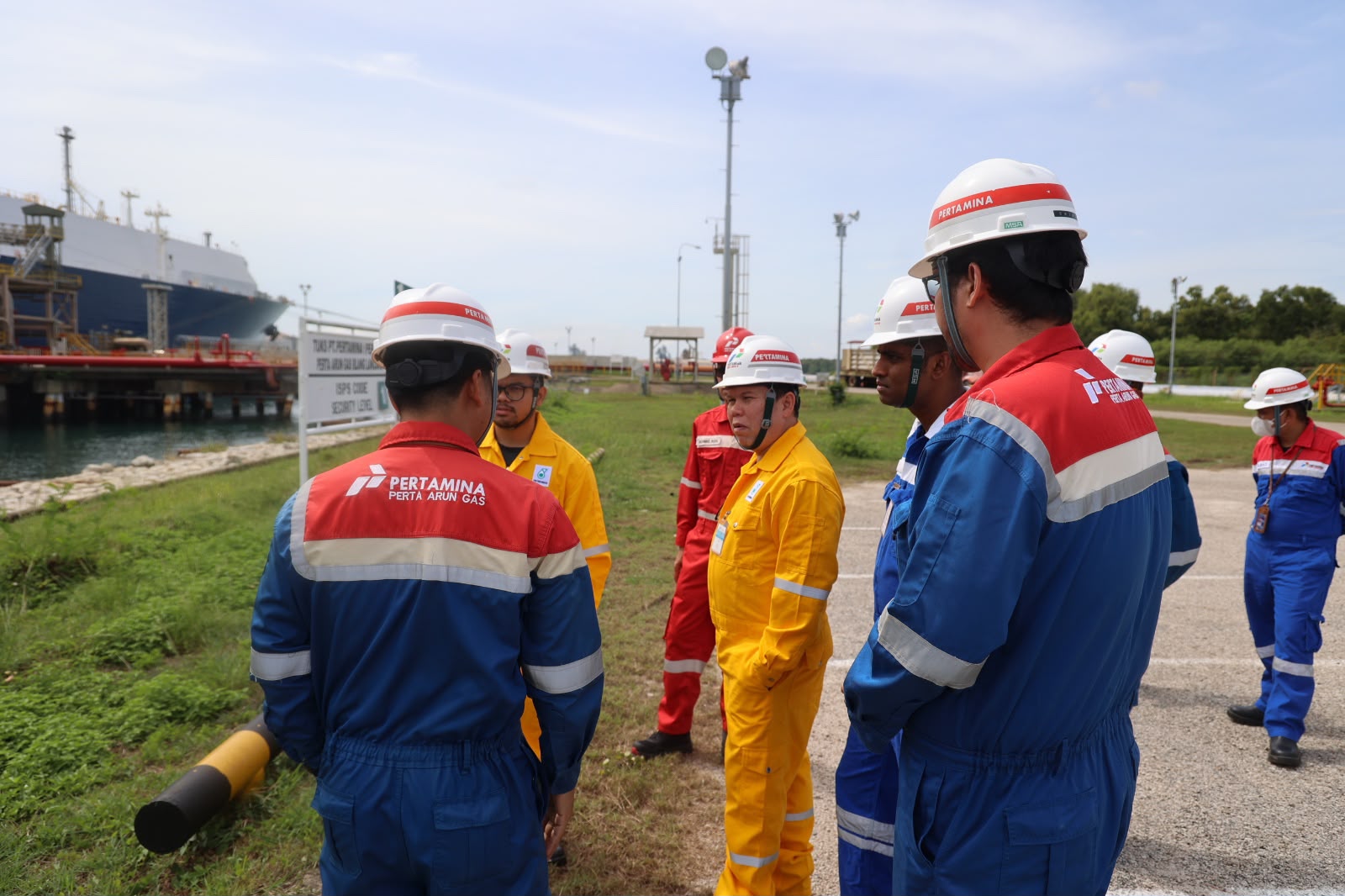 Kunjungi Terminal LNG Arun, Petronas LNG Buka Peluang Kerjasama Strategis