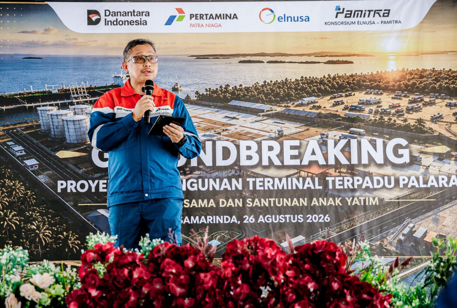 Progres Pembangunan Terminal Terpadu Palaran Lampaui Rencana, Elnusa Komitmen Perkuat Ketahanan Energi Nasional