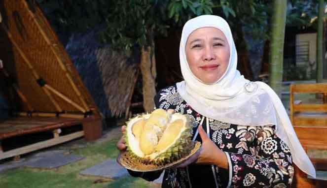Gubernur Khofifah Sebut Jatim Surganya Durian Lovers