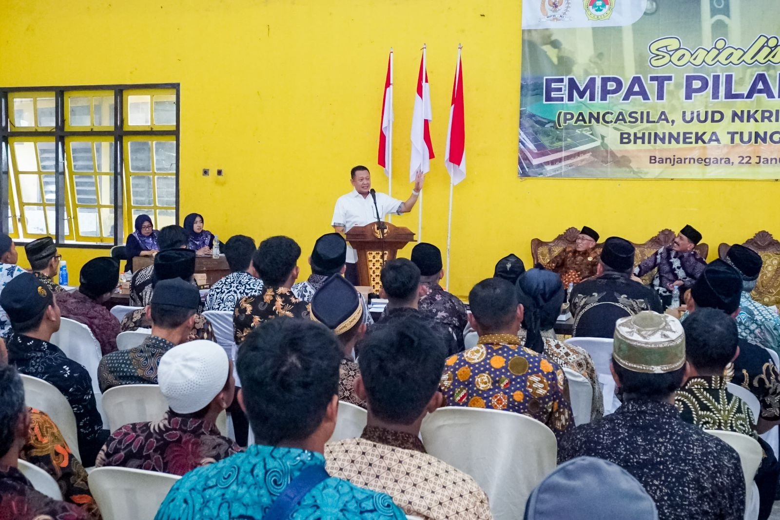 Temui Kader LDII Banjarnegara, Ketua MPR RI Bamsoet Ajak Tolak Isu SARA dalam Pemilu
